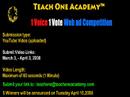 "1 Voice - 1 Vote" YouTube Competition