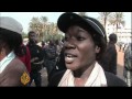 Protests in Senegal turn violent