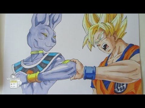 how to draw dbz