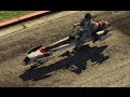 Star Wars Barc-Speeder para GTA 5 vídeo 2