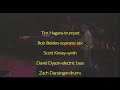 animation
tim hagans-trumpet
bob belden-soprano sax
scott kinsey-synths
david dyson-electric bass
zach danzinger-drums
dj kingsize-turntables

recorded july 22, 2000 at the pori jazz festival, pori, finland

drum & bass jazz