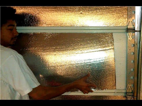 how to insulate garage door