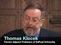 Tom Klocek speaks on DePaul\