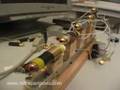 Laser text projector 360 degrees - News panorama