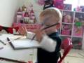 videos de Gali y Ben coloreando