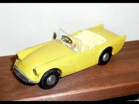 model vehicles - Triang Spot On Collection of diecast model vehicles, made in Northern Ireland during the 1960s. Ford Zodiac, Bentley Sports Saloon, MGA sports car, Triumph T...