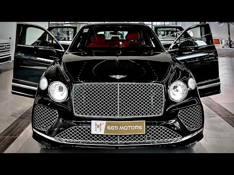 All-New! Bentley Bentayga 4.0L V8 Twin Turbo : Pinnacle of Luxury | Black Crystal