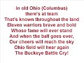 Ohio State Buckeyes - Fight Song (\"Battle Cry\") Ohio State Buckeyes - Fight Song (\"Battle Cry\")