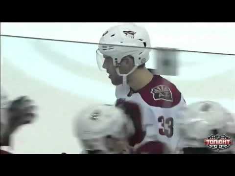 Brandon Gormley scores on Viktor Fasth