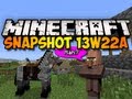Minecraft Snapshot 13w22a - NEW SOUNDS FOR HORSES & VILLAGERS! (HD)