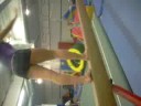 backhip circle on beam