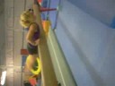 backhip circle on beam