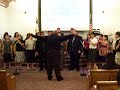 FLC Youth Choir ministering in song at Santa Anita Church 