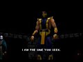mortal kombat 4 (N64) endings: scorpion