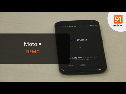 how to use moto x voice control