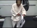 Zak's first karate belt