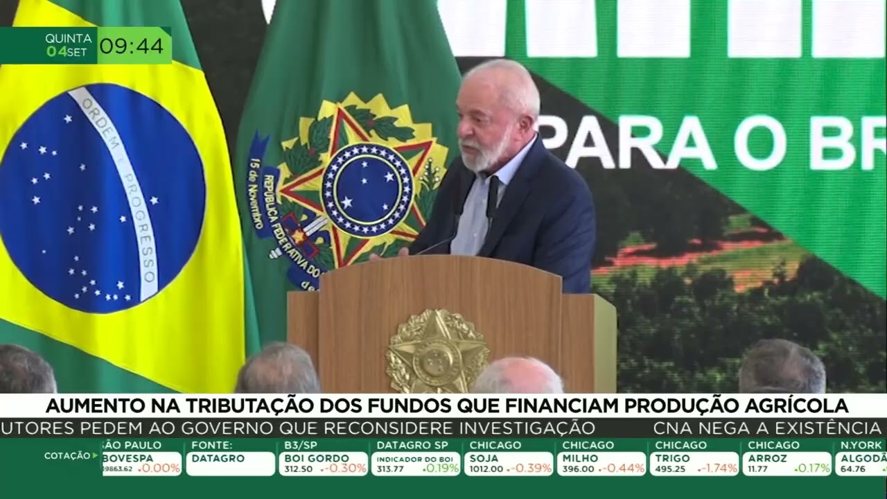 Produtores em alerta: aumento de impostos encarece fundos que financiam o agro