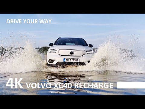 volvo xc40 recharge off road test ice drive driving review max speed test