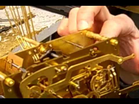 how to repair grandfather clock