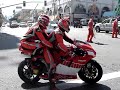 Mamola Rides MotoGP in LA traffic