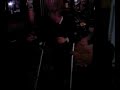 Kevin Mc Caffery and his crutches