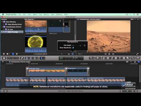 how to isolate audio in final cut pro