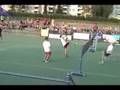 World Footbag Championships semi finals game 3 spikage