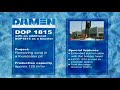 Draga Bomba DOP 1815 con cabezal fondo plano y booster Draga Bomba DOP 1815 con cabezal fondo plano y booster