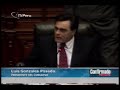 Conato de bronca en el Congreso