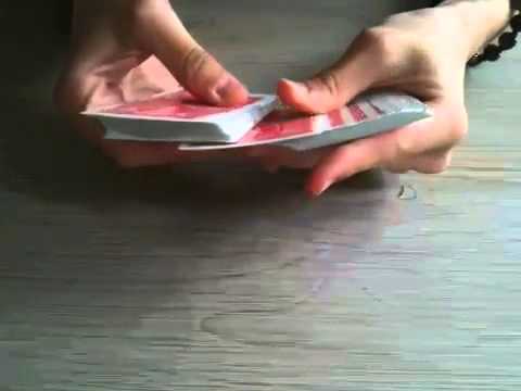 Tour de magie - illusion d'optique cartes