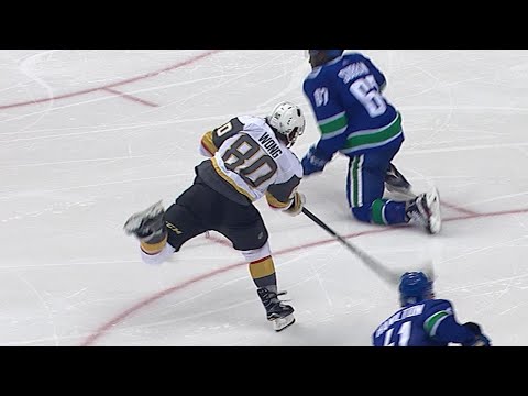 VGK@VAN: Wong records hat trick in preseason debut