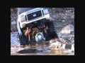 rc 20' gooseneck trailer hauling rock crawler