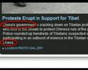 Riot in Tibet: True face of western media screen 2