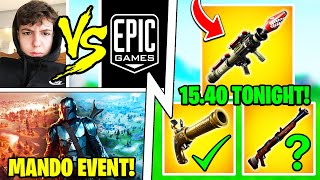 Fortnite 15.40 Patch Notes, Charged RPG, Mando Live Event, Clix Banned!