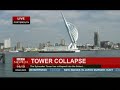 Footage of the Spinnaker Tower Collapsing!!!