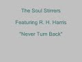 the world famous soul stirrers

r.h. harris on lead

