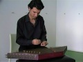Siamak Aghaei demonstrates the santur