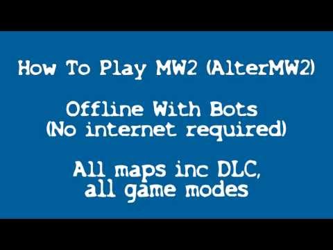 how to play cod mw 2 offline