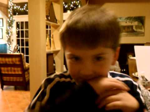 Creed Carden (5) singing 
