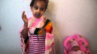 Kids Mezmur By Little Nuhamin (4yrs Old)