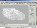 Terreno a partir curvas nivel y dispercion arboles 3d studio Terreno a partir curvas nivel y dispercion arboles 3d studio