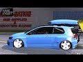 Volkswagen Golf R Pandem Rocket Bunny para GTA San Andreas vídeo 1