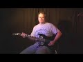 guitar lesson with a riff in the style of frank marino