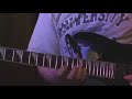 guitar lesson with a riff in the style of frank marino
