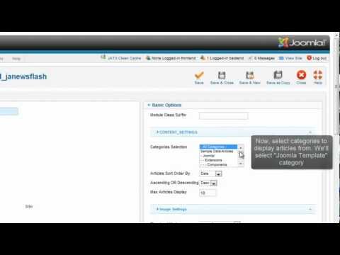 Joomla! 1.7 - JA Newflash Module Joomla! 1.7 - JA Newflash Module