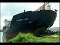 Cargo Ship Runs Ashore