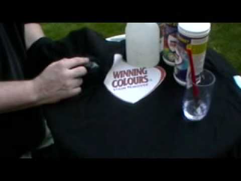 how to remove oil from t-shirts