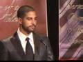 YouTube - Adam Rodriguez Acceptance speech
