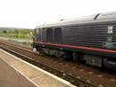 Royal Train leaves Llanduno Junction