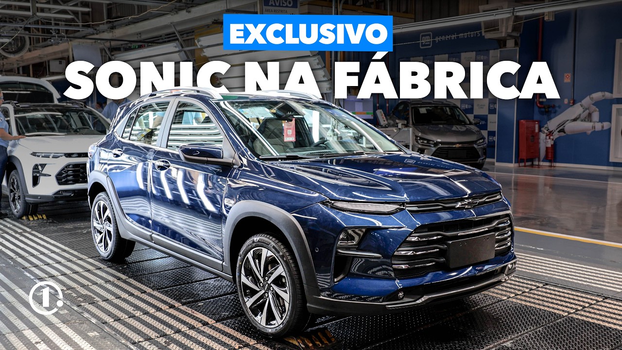 Fomos à fábrica do novo Chevrolet Sonic 2027; veja como nasce o SUV